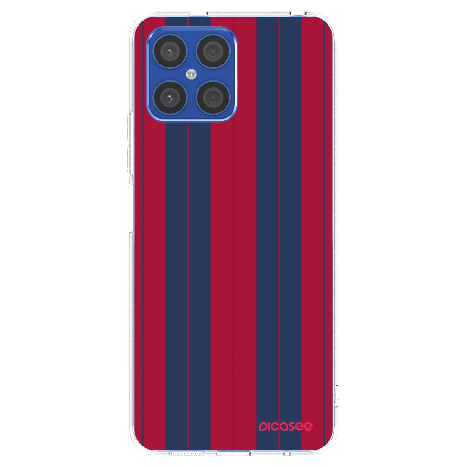 Picasee Honor X8 4G Hülle - Transparentes Silikon - Yacht club