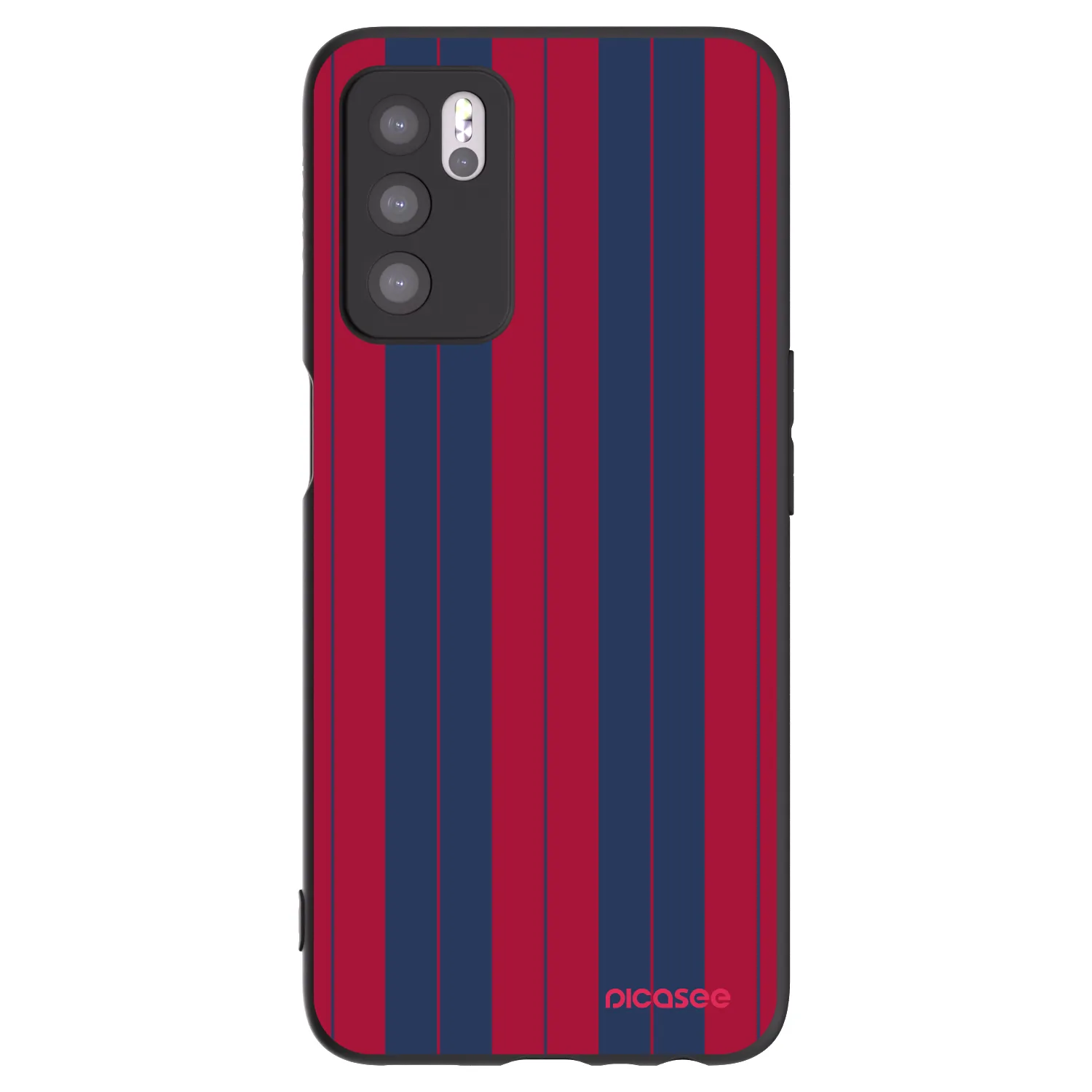 Picasee OPPO A16 Hülle - Schwarzes Silikon - Yacht club