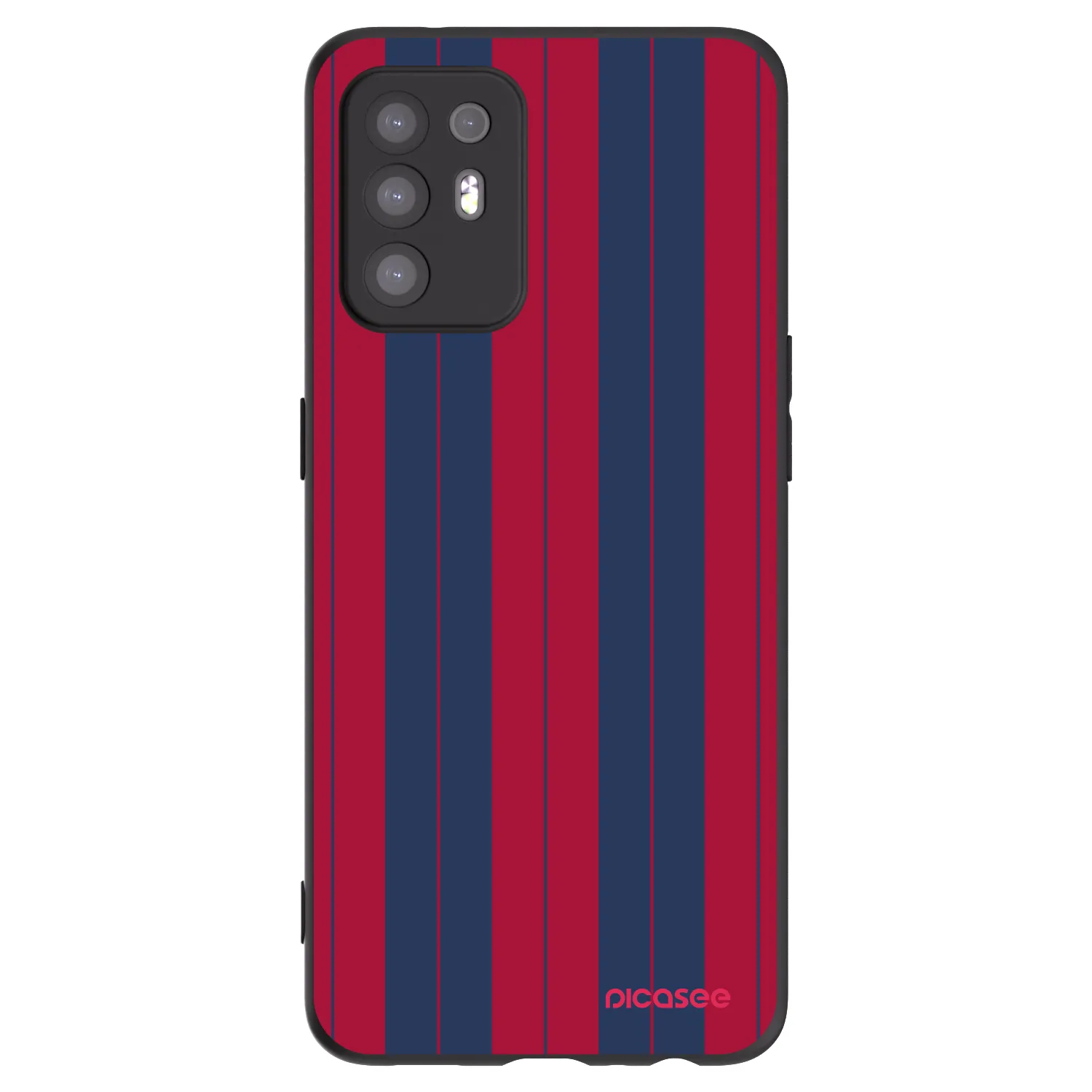 Picasee OPPO A94 5G Hülle - Schwarzes Silikon - Yacht club