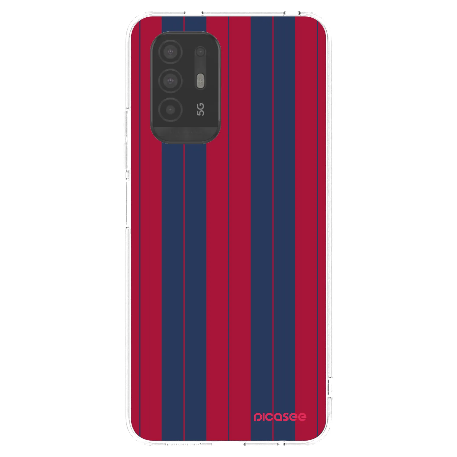 Picasee OPPO A94 5G Hülle - Transparentes Silikon - Yacht club