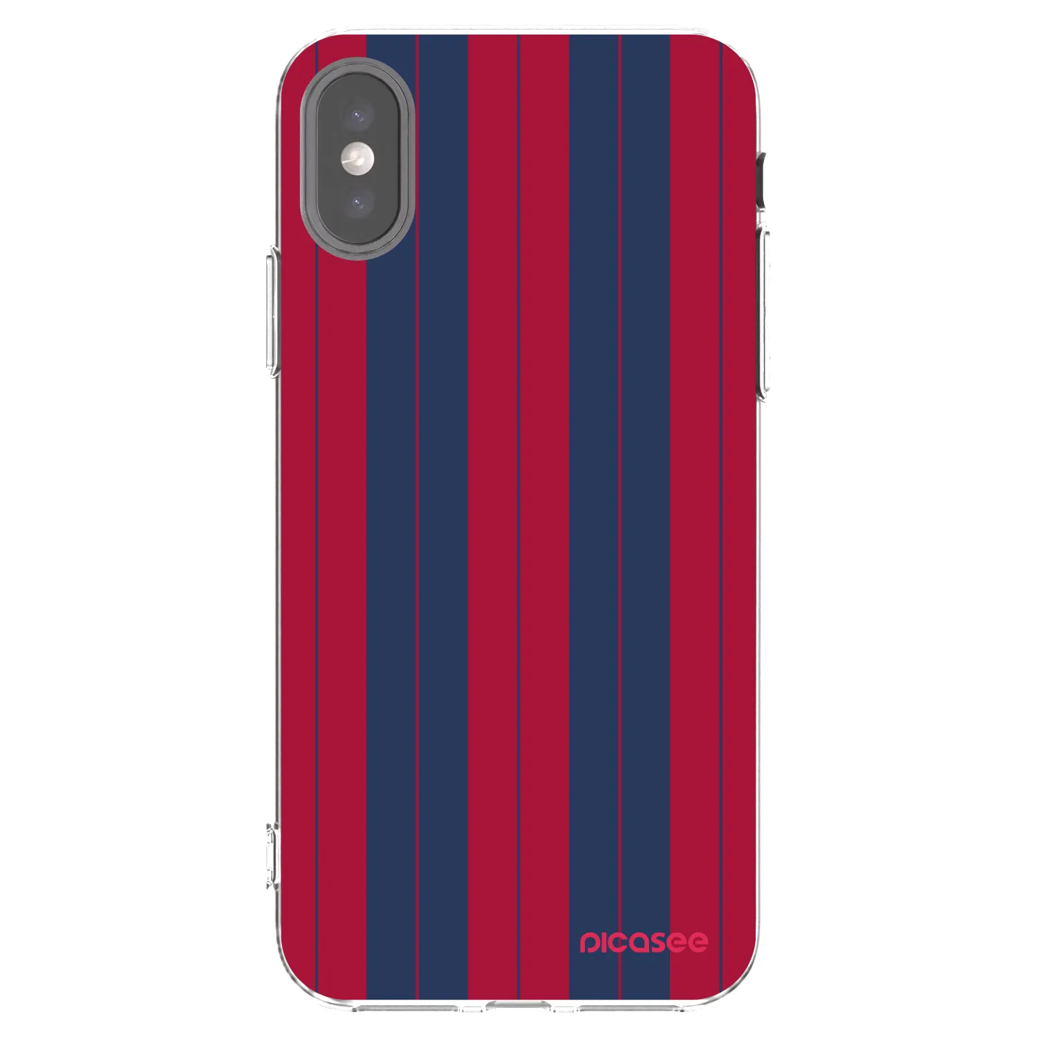 Picasee Apple iPhone X/XS Hülle - Transparentes Silikon - Yacht club