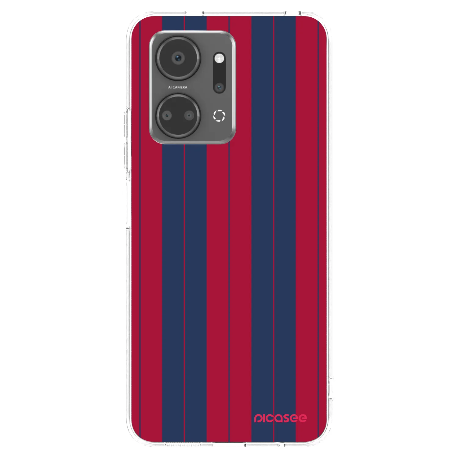 Picasee Honor X7a Hülle - Transparentes Silikon - Yacht club