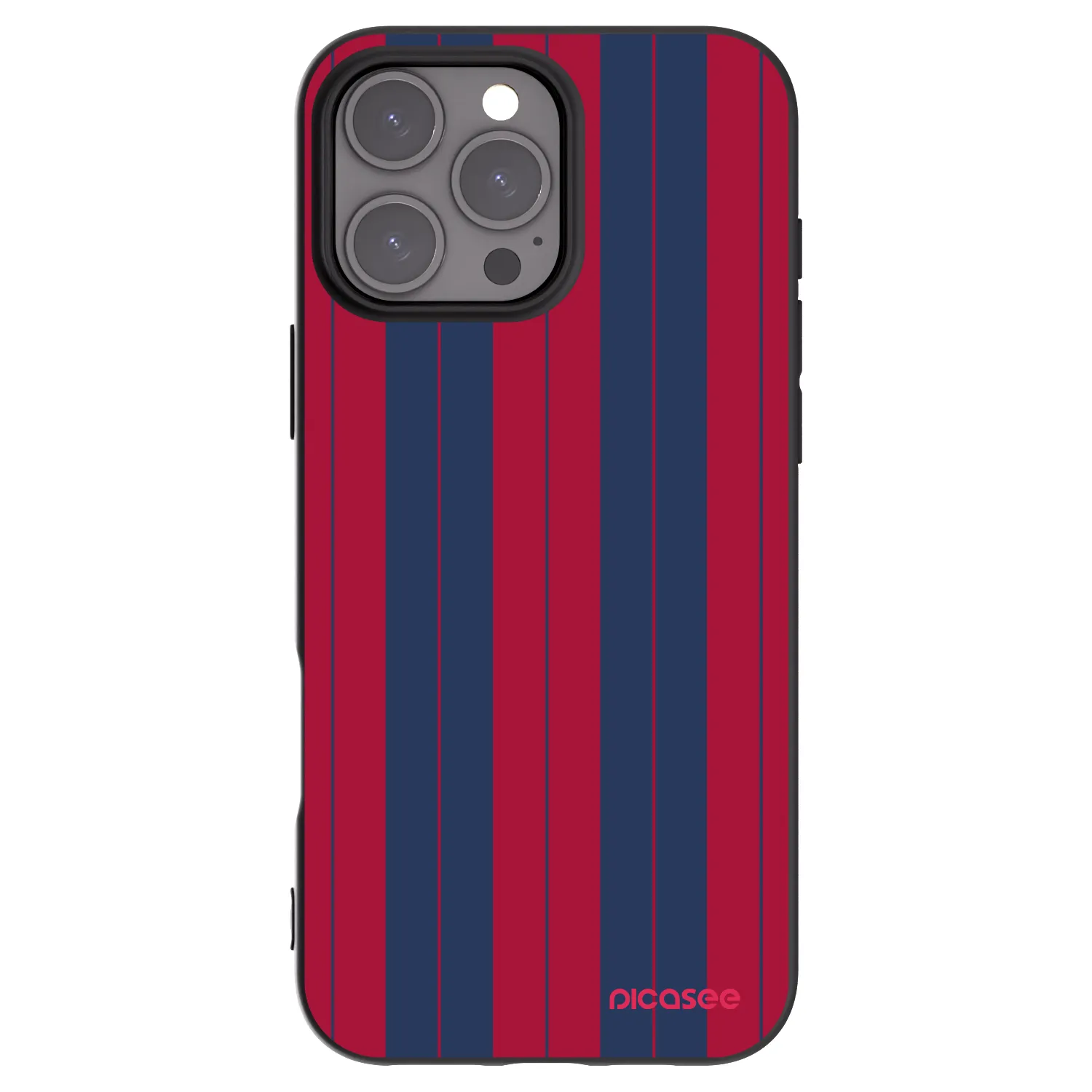 Picasee Apple iPhone 16 Pro Max Hülle - Schwarzes Silikon - Yacht club