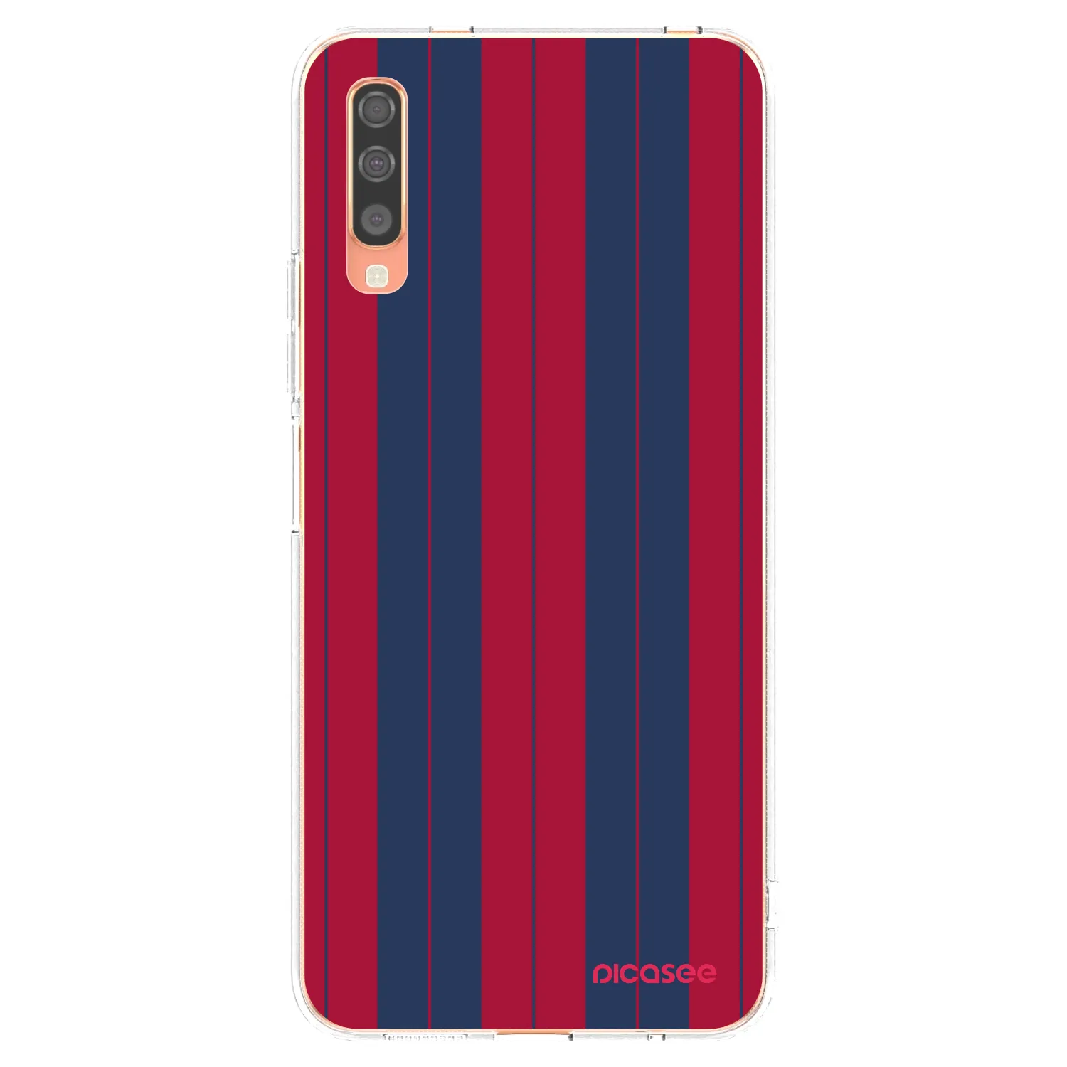 Picasee Samsung Galaxy A70 A705F Hülle - Transparentes Silikon - Yacht club