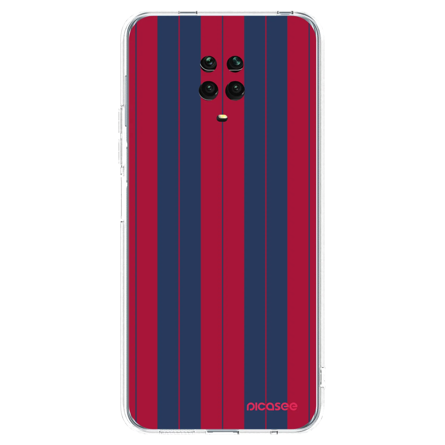 Picasee Xiaomi Redmi Note 9S Hülle - Transparentes Silikon - Yacht club