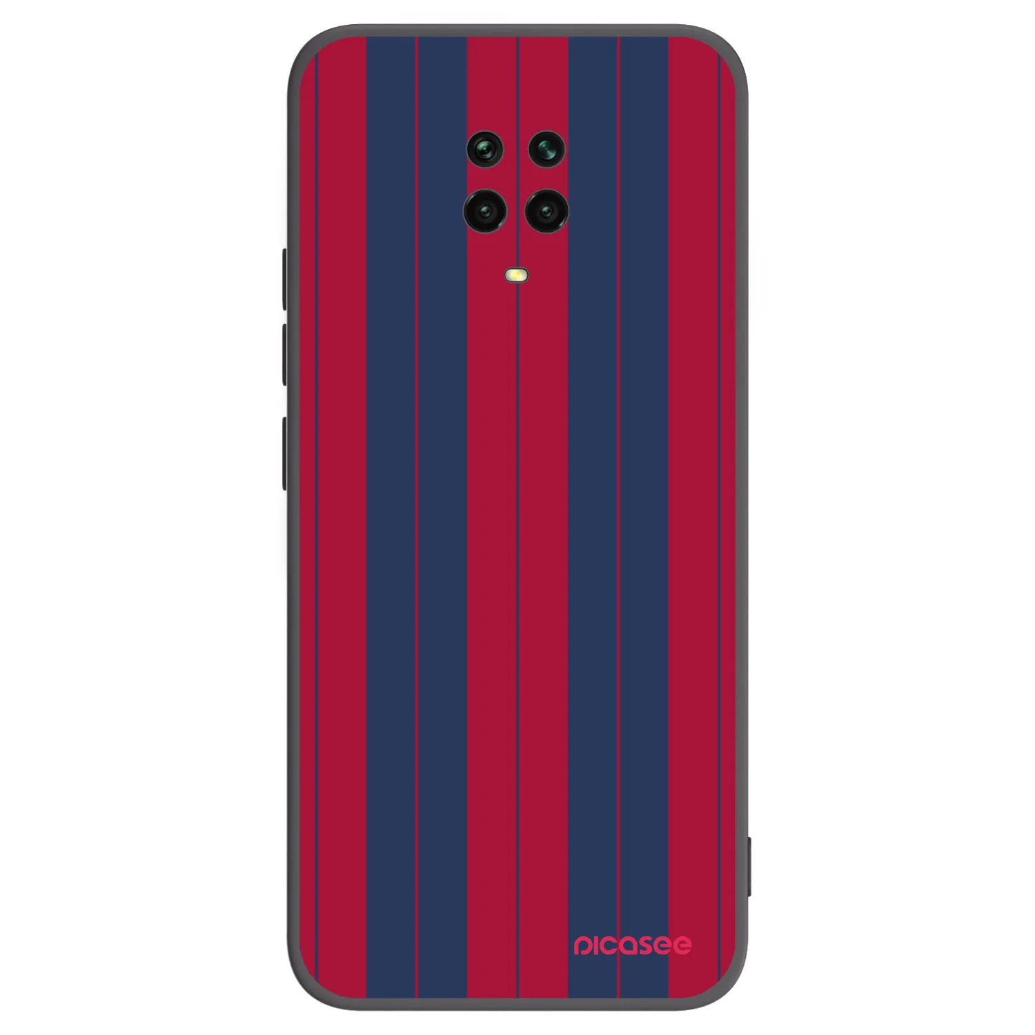 Picasee Xiaomi Redmi Note 9S Hülle - Schwarzes Silikon - Yacht club