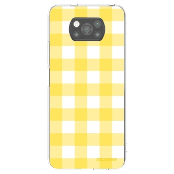 Picasee Xiaomi Poco X3 Hülle - Schwarzes Silikon - Gride lemon