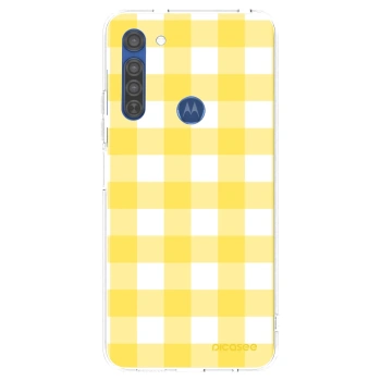Hülle für Motorola Moto G8 - Gride lemon