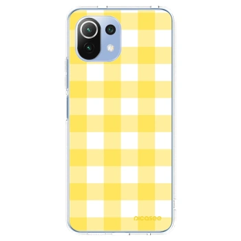 Picasee Xiaomi Mi 11 Lite Hülle - Transparentes Silikon - Gride lemon