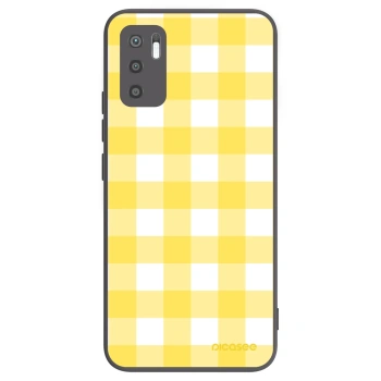 Picasee Xiaomi Redmi Note 10 5G Hülle - Schwarzes Silikon - Gride lemon