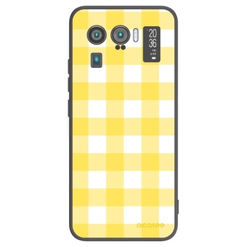 Picasee Xiaomi Mi 11 Ultra Hülle - Schwarzes Silikon - Gride lemon