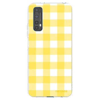 Picasee Realme 7 Hülle - Transparentes Silikon - Gride lemon