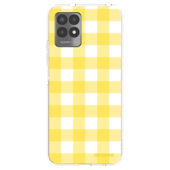 Picasee Realme 8i Hülle - Transparentes Silikon - Gride lemon
