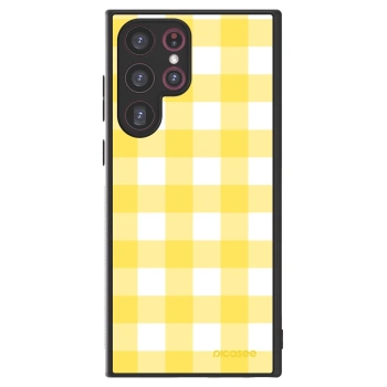 Picasee ULTIMATE CASE für Samsung Galaxy S22 Ultra 5G - Gride lemon