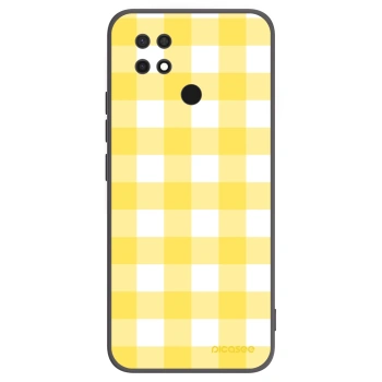 Picasee Xiaomi Redmi 10C Hülle - Schwarzes Silikon - Gride lemon