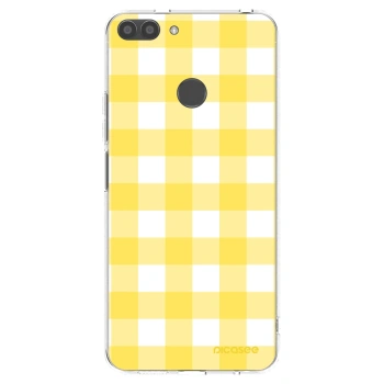 Picasee Huawei P Smart Hülle - Transparentes Silikon - Gride lemon