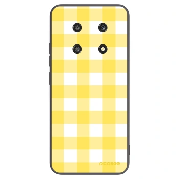 Picasee Honor Magic4 Lite 5G Hülle - Schwarzes Silikon - Gride lemon