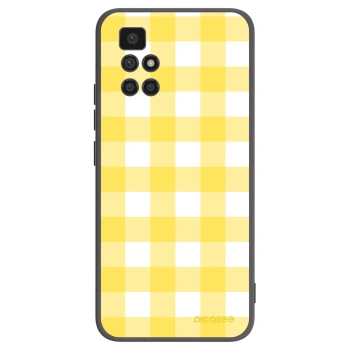 Picasee Xiaomi Redmi 10 (2022) Hülle - Schwarzes Silikon - Gride lemon