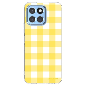 Picasee Honor X8 5G Hülle - Transparentes Silikon - Gride lemon