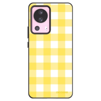 Picasee Xiaomi 13 Lite Hülle - Schwarzes Silikon - Gride lemon
