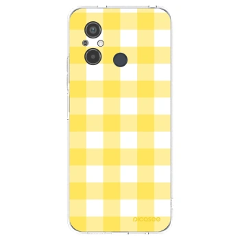 Picasee Xiaomi Redmi 12C Hülle - Transparentes Silikon - Gride lemon