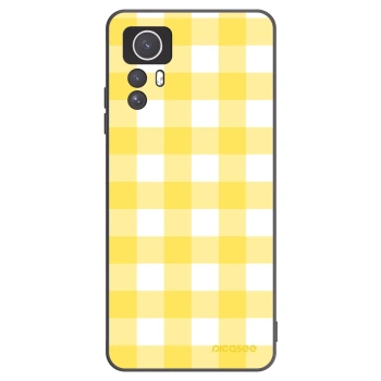 Picasee Xiaomi Redmi Note 12S Hülle - Schwarzes Silikon - Gride lemon