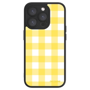Picasee ULTIMATE CASE für Apple iPhone 15 Pro - Gride lemon