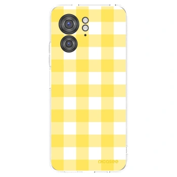 Picasee Motorola Edge 40 Hülle - Transparentes Silikon - Gride lemon