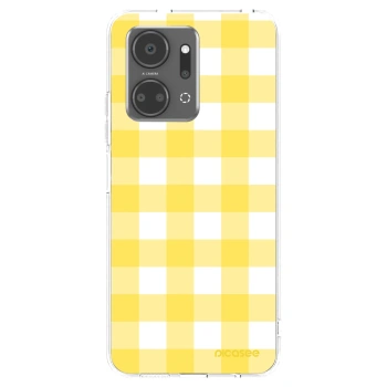 Picasee Honor X7a Hülle - Transparentes Silikon - Gride lemon