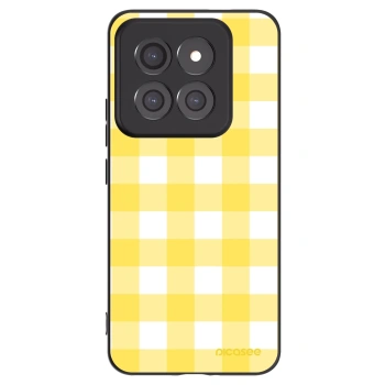 Picasee Xiaomi 14 Pro Hülle - Schwarzes Silikon - Gride lemon