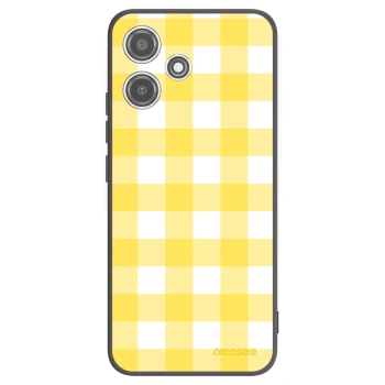 Picasee Xiaomi Redmi 12 5G Hülle - Schwarzes Silikon - Gride lemon