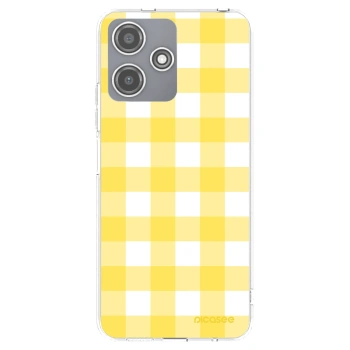 Picasee Xiaomi Redmi 12 5G Hülle - Transparentes Silikon - Gride lemon