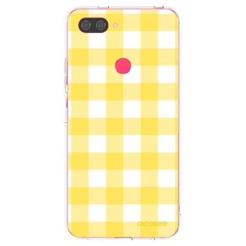 Picasee Xiaomi Mi 8 Lite Hülle - Transparentes Silikon - Gride lemon