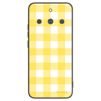 Picasee Realme 11 Pro+ Hülle - Schwarzes Silikon - Gride lemon