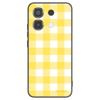 Picasee Xiaomi Poco X6 Hülle - Schwarzes Silikon - Gride lemon