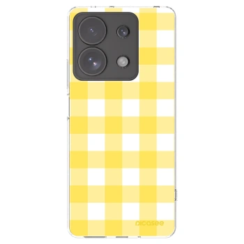 Picasee Xiaomi Redmi Note 13 Pro 4G Hülle - Transparentes Silikon - Gride lemon