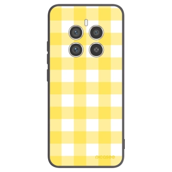 Picasee Realme 12 Pro 5G Hülle - Schwarzes Silikon - Gride lemon