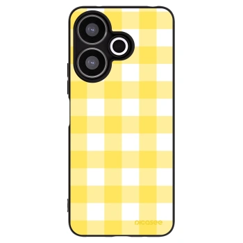 Picasee Xiaomi Redmi 13 4G Hülle - Schwarzes Silikon - Gride lemon
