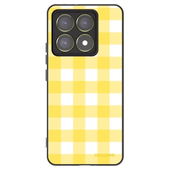 Picasee Xiaomi 14T Hülle - Schwarzes Silikon - Gride lemon