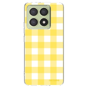 Picasee Xiaomi 14T Hülle - Transparentes Silikon - Gride lemon