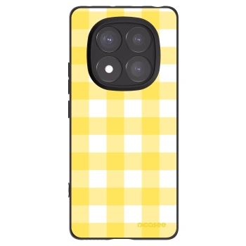 Picasee Xiaomi Redmi Note 14 Pro+ 5G Hülle - Schwarzes Silikon - Gride lemon