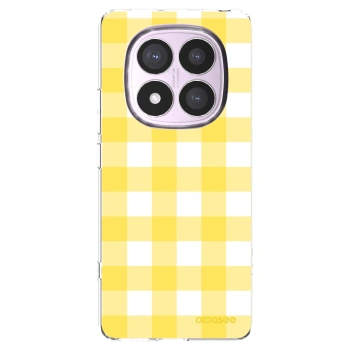 Picasee Xiaomi Redmi Note 14 Pro 5G Hülle - Transparentes Silikon - Gride lemon