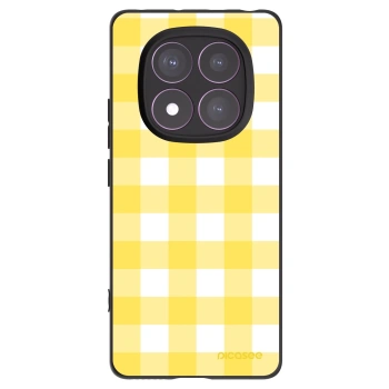 Picasee Xiaomi Redmi Note 14 Pro 4G Hülle - Schwarzes Silikon - Gride lemon