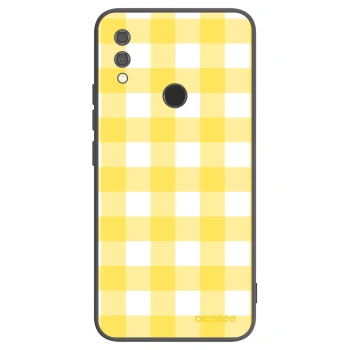 Picasee Xiaomi Redmi Note 7 Hülle - Schwarzes Silikon - Gride lemon