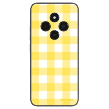 Picasee Xiaomi Poco C75 Hülle - Schwarzes Silikon - Gride lemon