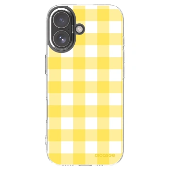 Picasee Apple iPhone 17 Hülle - Transparentes Silikon - Gride lemon