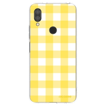 Picasee Xiaomi Redmi 7 Hülle - Transparentes Silikon - Gride lemon