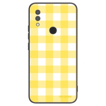 Picasee Xiaomi Redmi 7 Hülle - Schwarzes Silikon - Gride lemon
