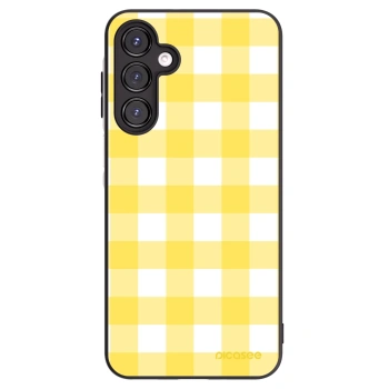 Picasee Samsung Galaxy A16 4G Hülle - Schwarzes Silikon - Gride lemon