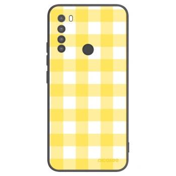 Picasee Xiaomi Redmi Note 8 Hülle - Schwarzes Silikon - Gride lemon